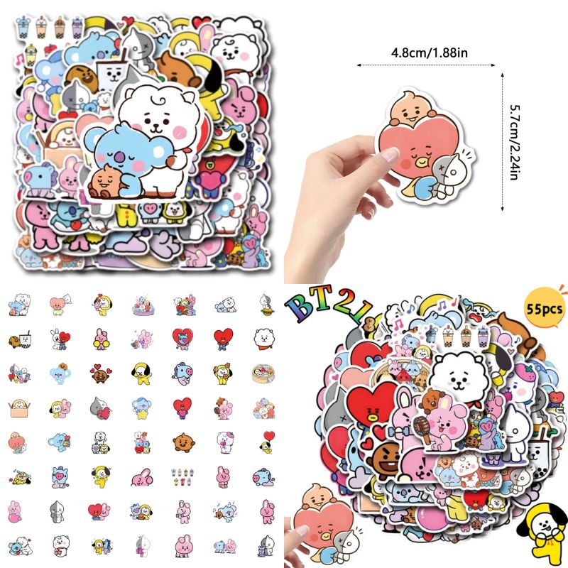 Model Kit Game - Naklejki BT 2 1 Chimmy Cooky