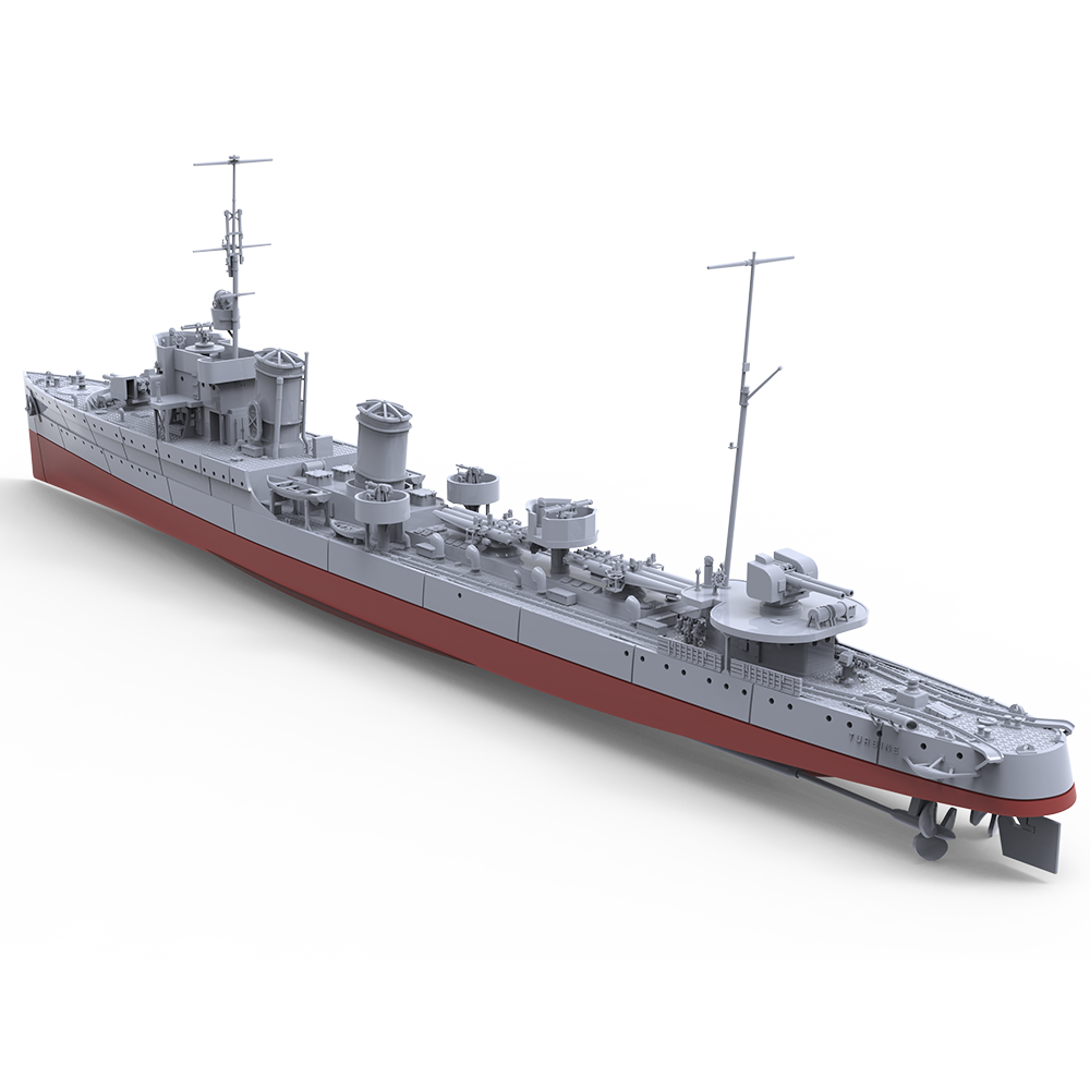 Model Kit Destroyer - SSC732 MRY-SFW 1/350 1/700 1/200 Włoski