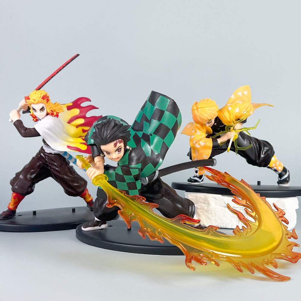 Model Kit Zenitsu - Figurki PVC Anime Demon Slayer Tanjirou