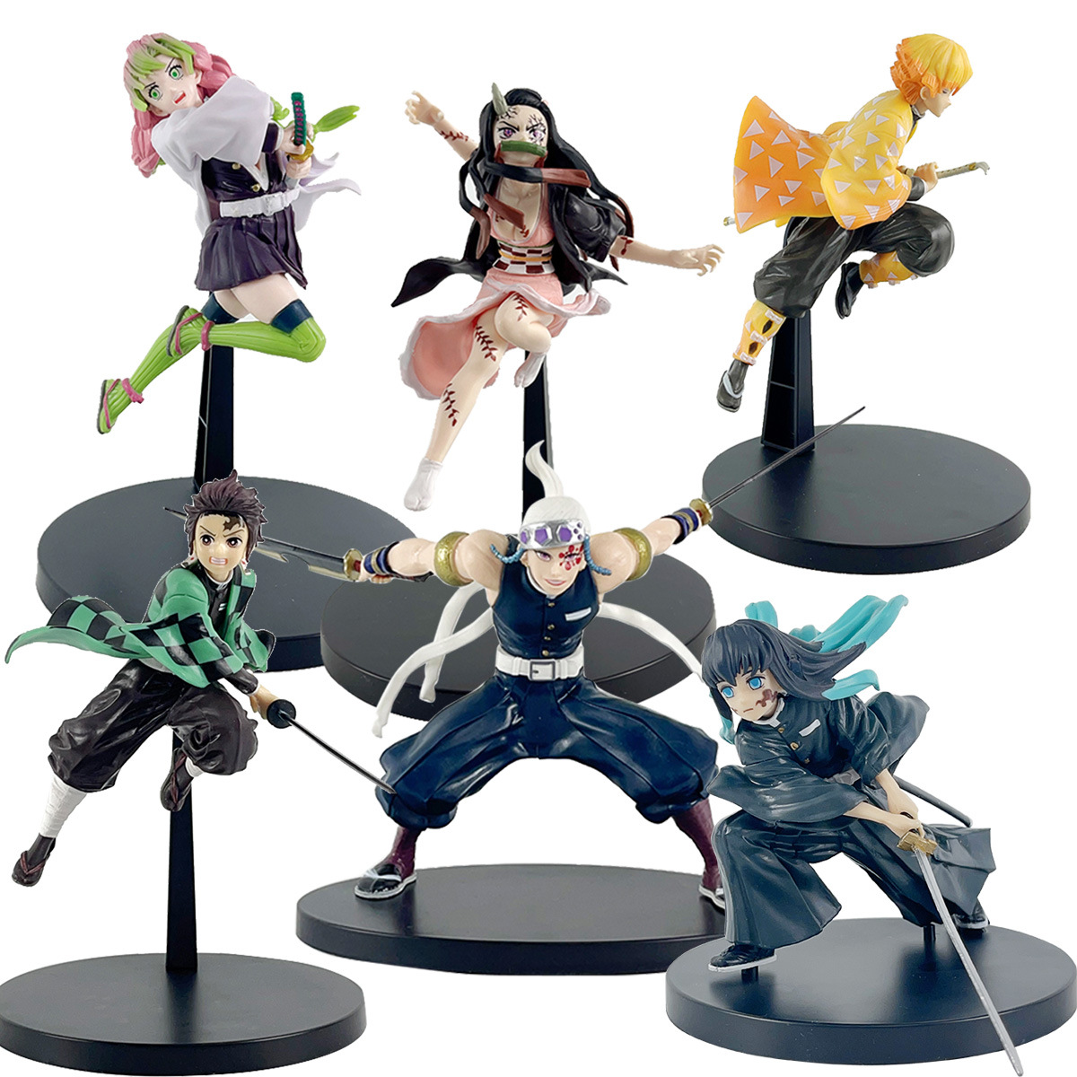 Model Kit Zenitsu - Figurki anime Demon Slayer z PVC