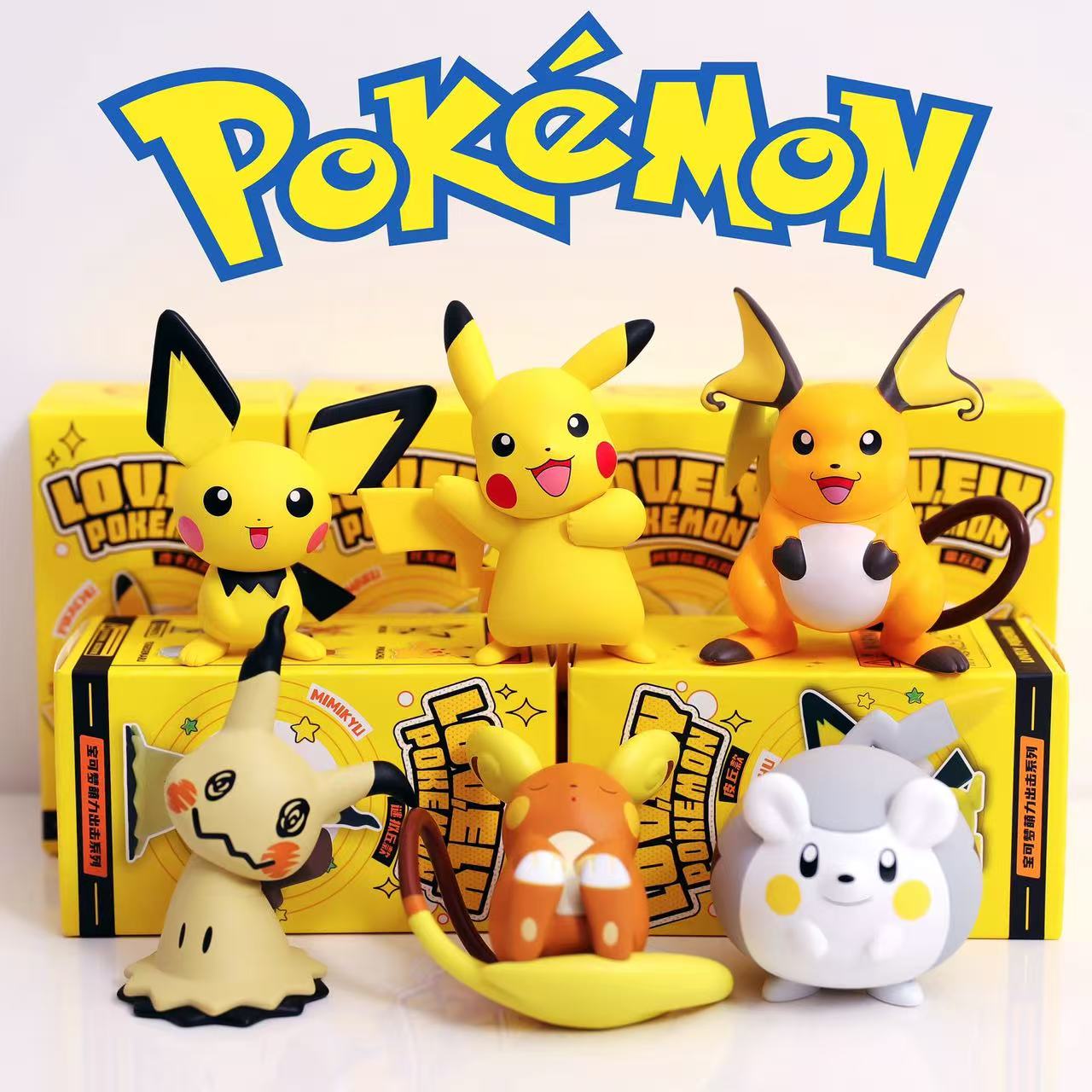 Model Kit Eevee - Figurki Anime Pokemon Mewtwo Gengar Pikachu