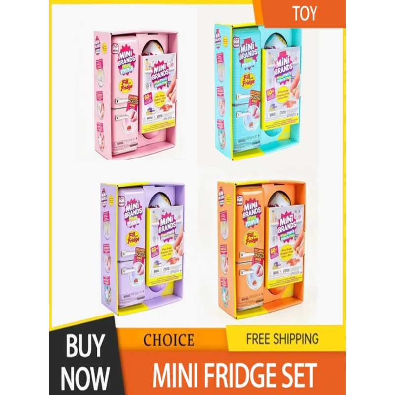 Model Kit House - Zestaw Mini Lodówka Fill The Fridge