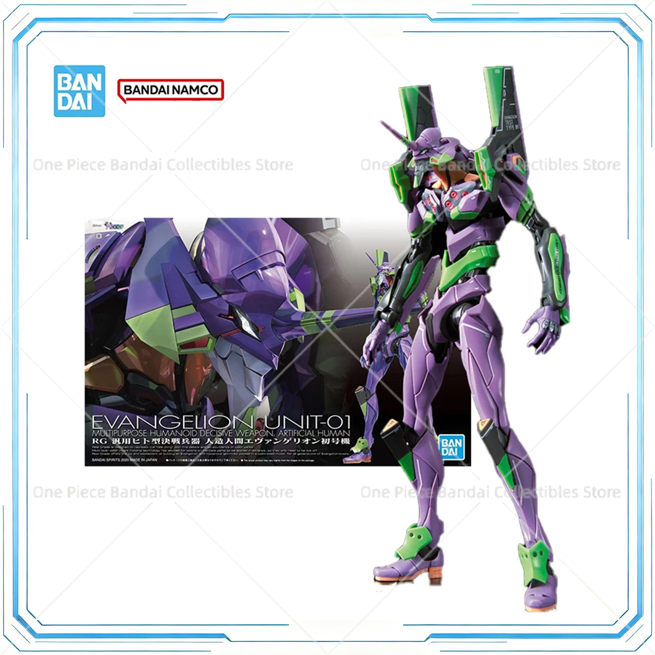 Model Kit Genesis - Oryginalny zestaw modeli Bandai Evangelion RG