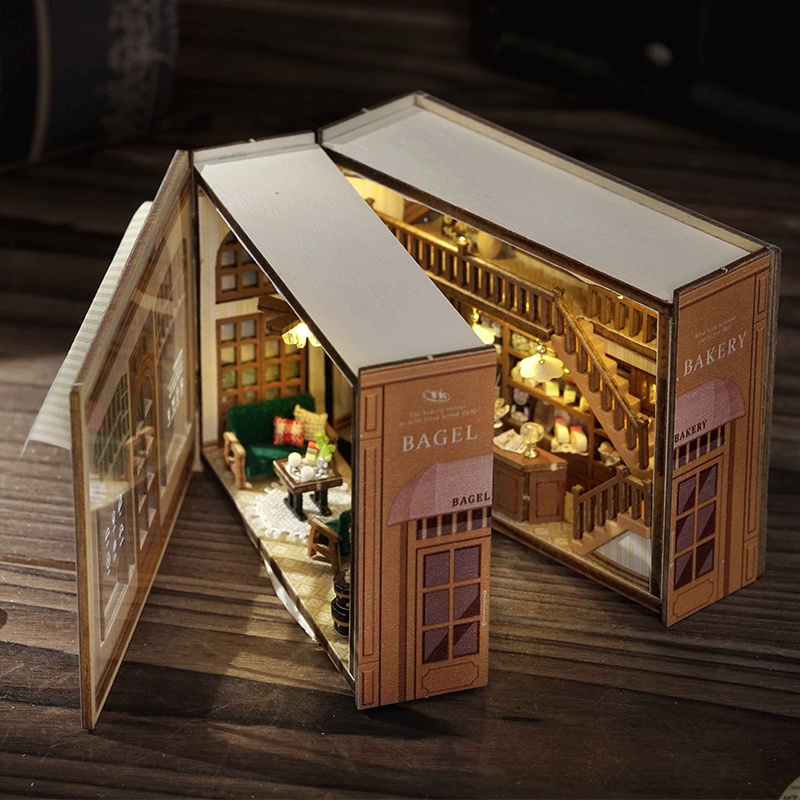 DIY Drewniany miniaturowy zest – Model Kit House recenzja i cena
