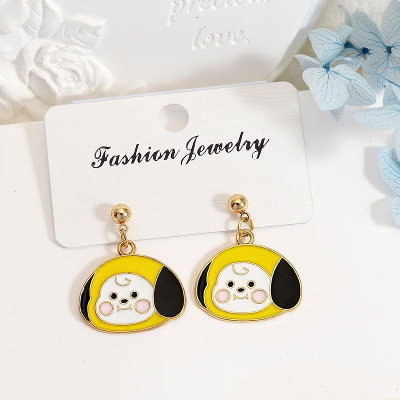 Kolczyki BT21 Chimmy Tata Koya – Model Kit Girls recenzja i cena