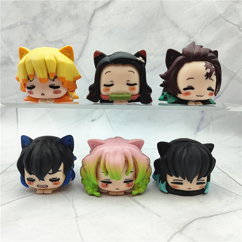 6 SZT./Zestaw Figurki Anime De – Model Kit Zenitsu recenzja i cena