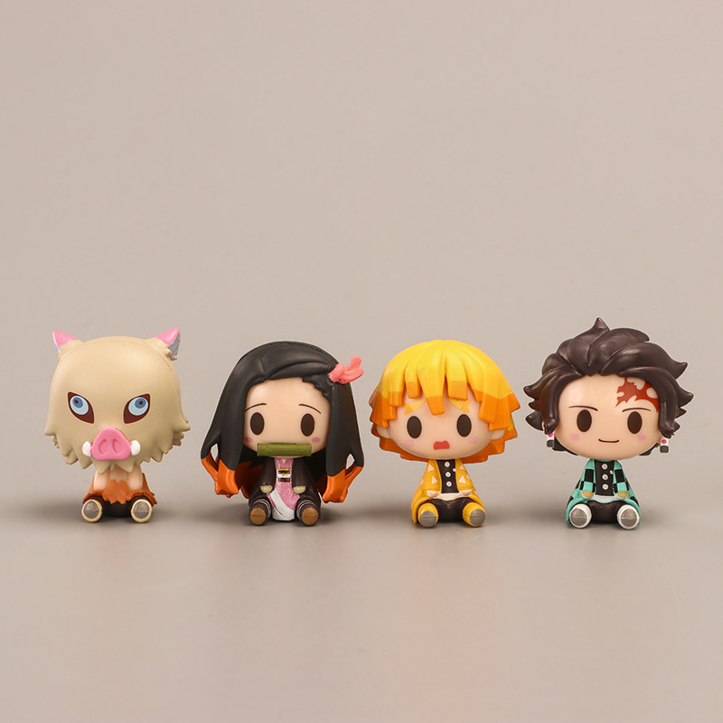 4 szt./zestaw Figurki Demon Sl – Model Kit Zenitsu recenzja i cena
