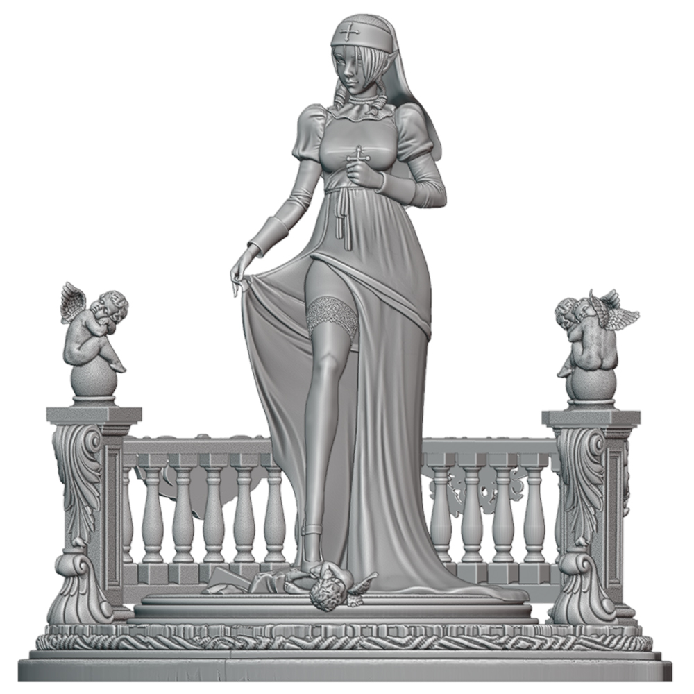 Figurka żywiczna 3D do samodzi – Model Figure Base recenzja i cena