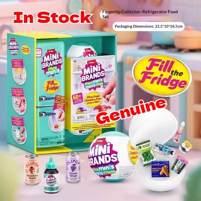 Zestaw Mini Lodówka Fill The F – Model Kit House recenzja i cena