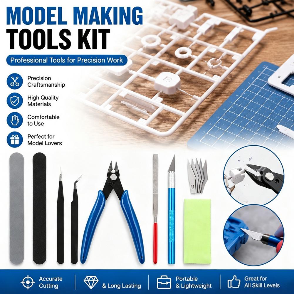 14-częściowy zestaw narzędzi m – Model Kit Nipper recenzja i cena