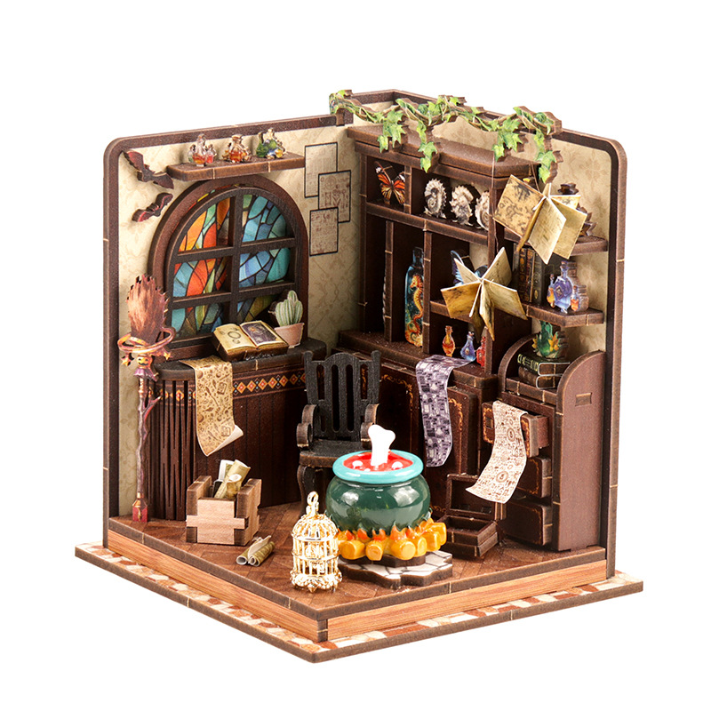 DIY Drewniany Miniaturowy Mode – Model Kit House recenzja i cena