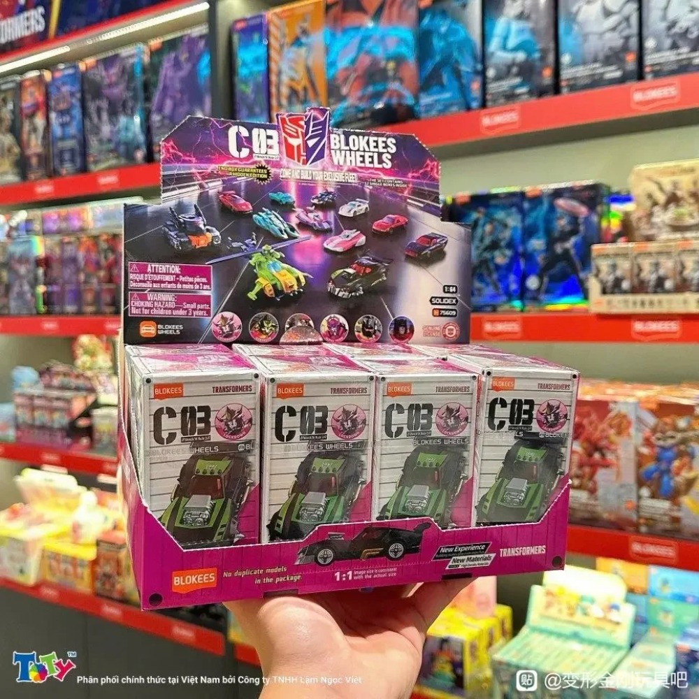 Oryginalny zestaw modelarski B – Model Kit Transformers Blokees recenzja i cena