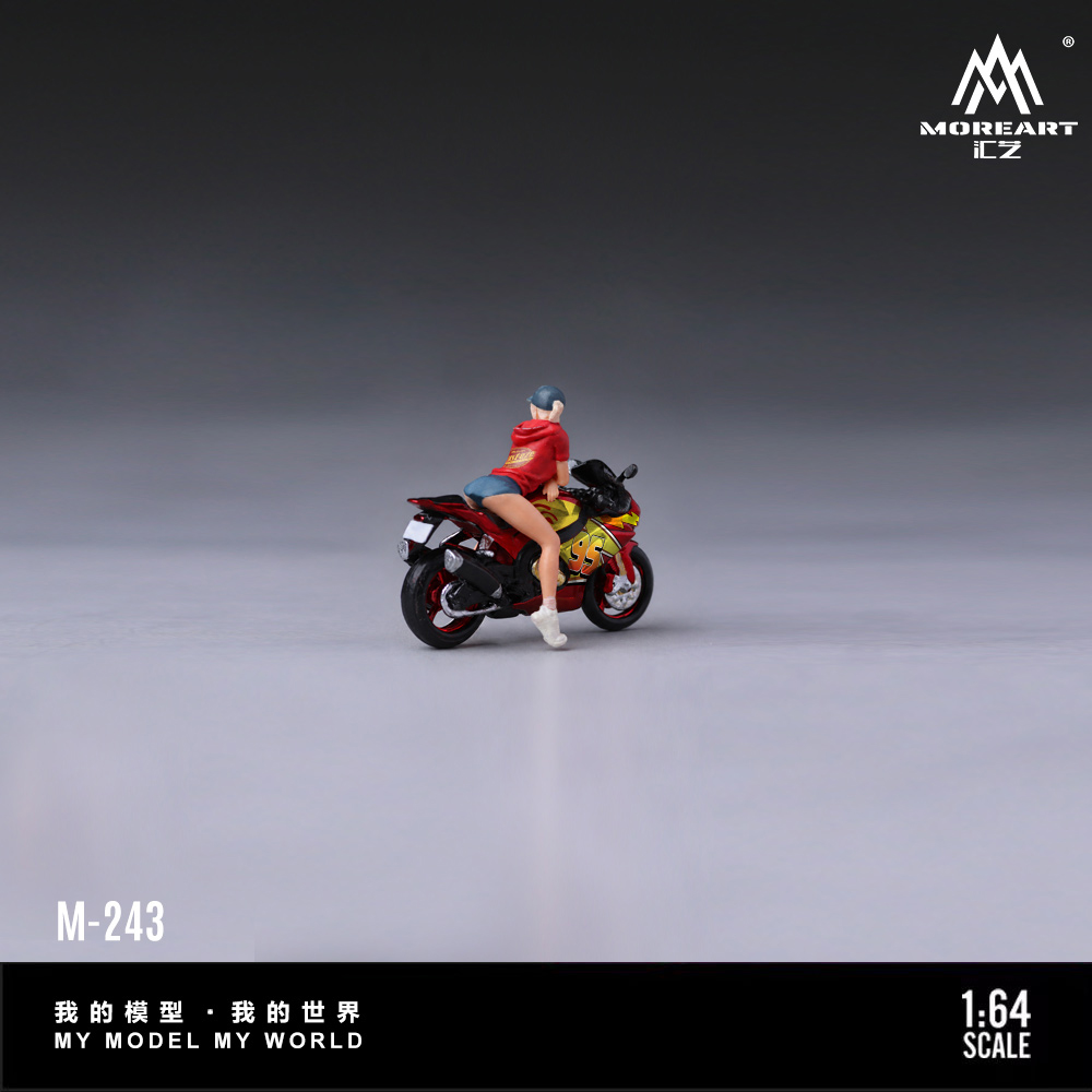 MoreArt 1:64 Model motocykla z – Model Kit Girls recenzja i cena