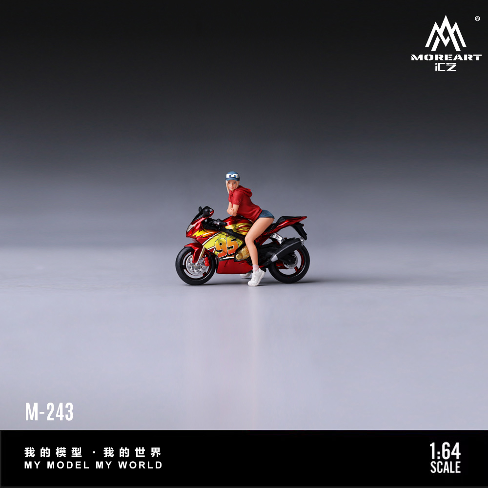 MoreArt 1:64 Model motocykla z – Model Kit Girls recenzja i cena